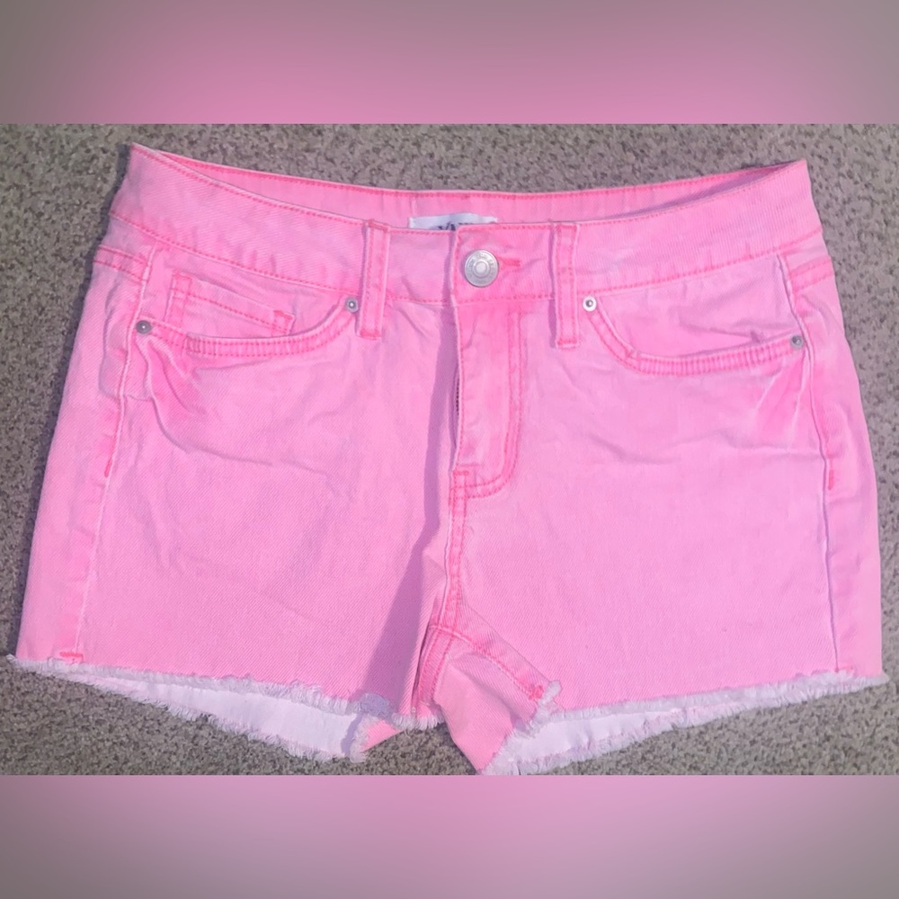YMI Women’s Shorts Neon Pink Size 5
